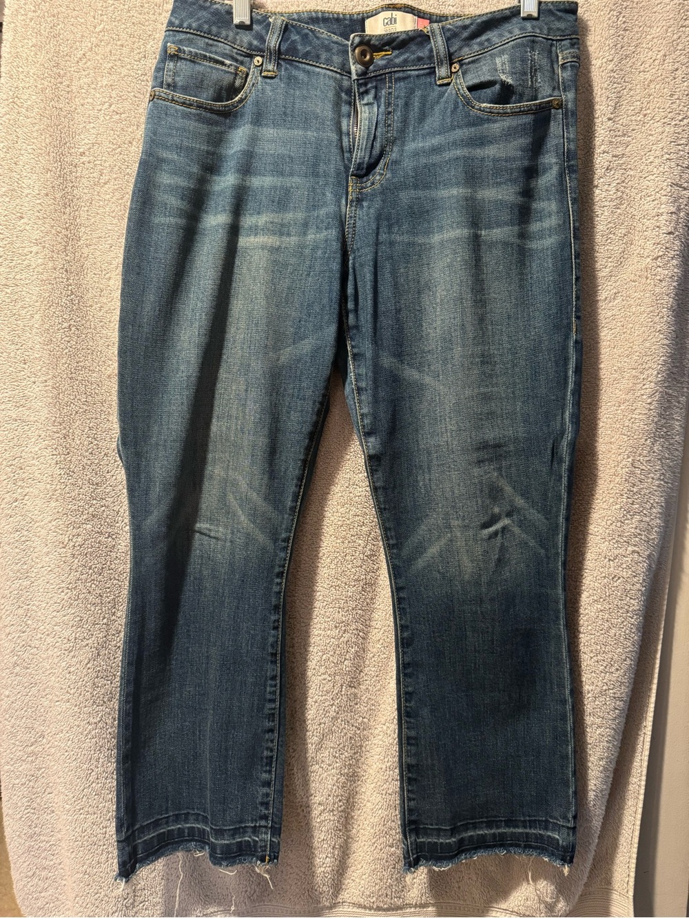 CAbi Kick It Crop Jeans
